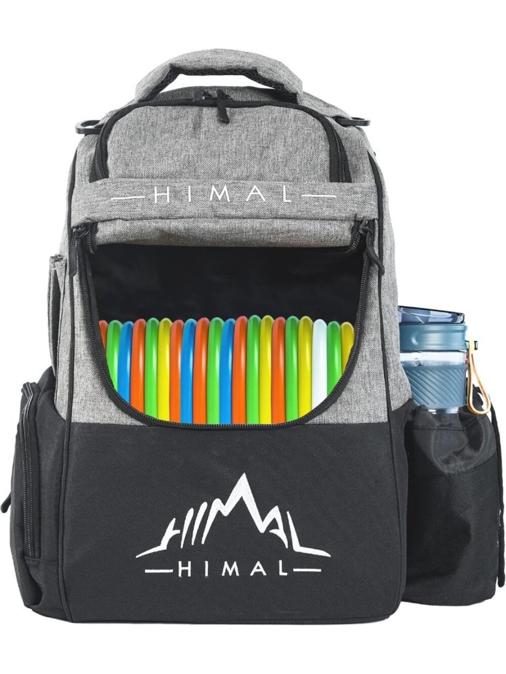 Lightweight Disc Golf Backpack for 22+ Discs, Durable & Stylish Travel Bag